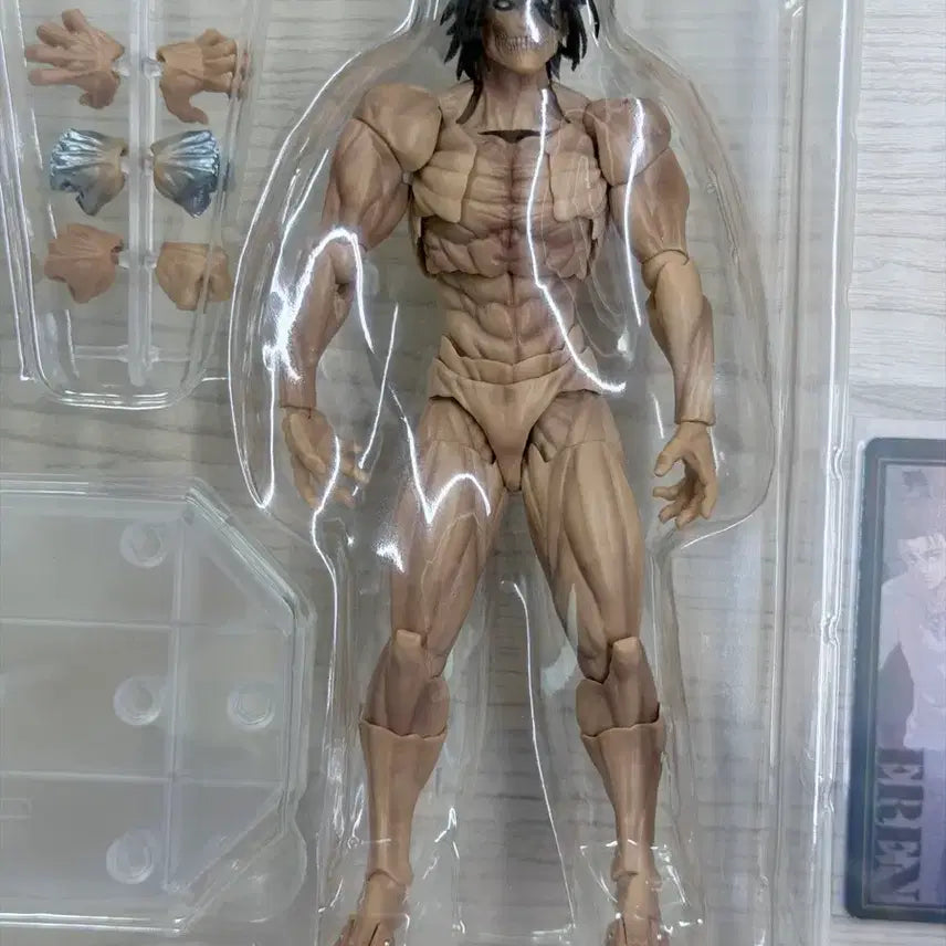 [BUNJANG] Attack on Titan Eren Yeager Amazing Yamaguchi Revoltech Action Figure / 진격의 거인 에렌 예거 어메이징 야마구치 리볼텍 피규어