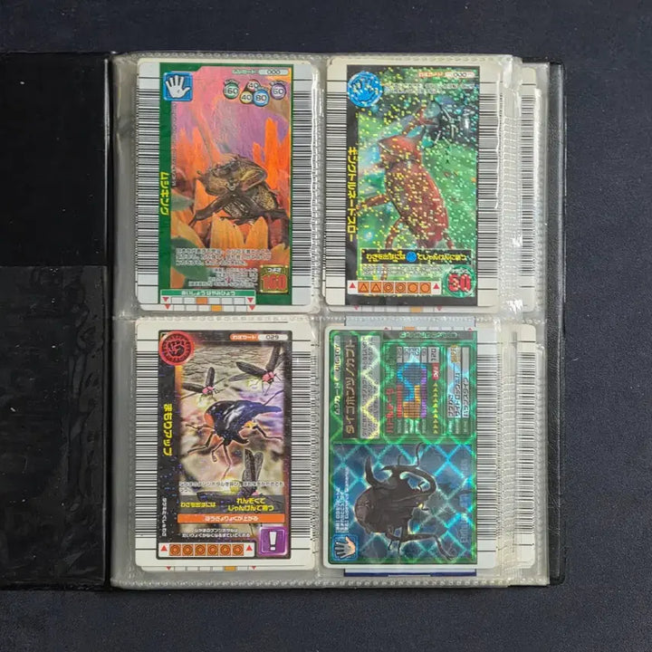 [BUNJANG] King of Beetles Mushiking Japanese Edition Card Album with Cards / 갑충왕자 무시킹 일본어판 카드 앨범 판매합니다(카드 포함)