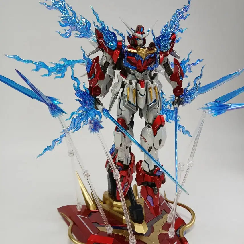 [BUNJANG] HWModeler Mountain Dragon Titanium Finish Model Kit - Assembled / 화모선 악산 응룡호 티타늄 피니쉬 프라모델 조립완성품