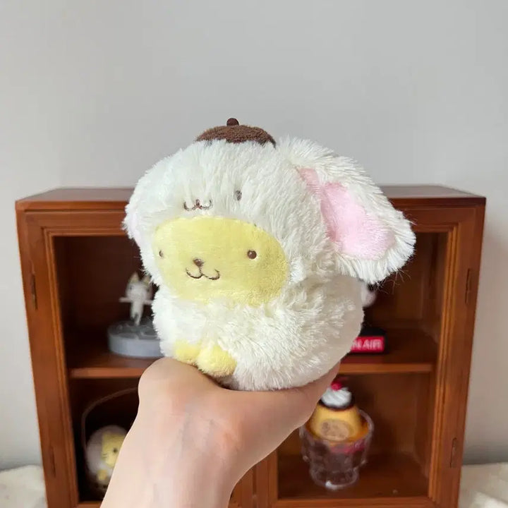 [BUNJANG] Sanrio Easter Pompompurin Plush Doll / 산리오 이스터 폼폼푸린 인형