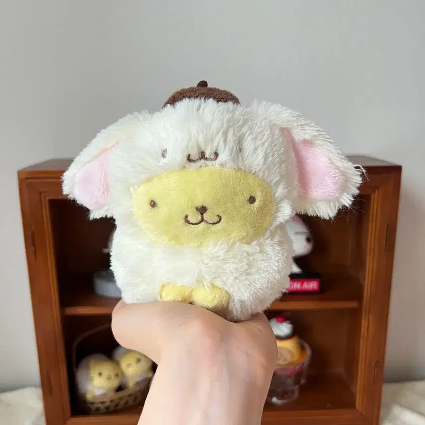 [BUNJANG] Sanrio Easter Pompompurin Plush Doll / 산리오 이스터 폼폼푸린 인형
