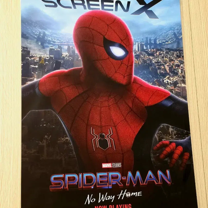 [BUNJANG] Spider-Man: No Way Home 2021 ScreenX Poster (A3) / [2021희귀한정판]영화 마블 스파이더맨 노웨이홈 스크린엑스 포스터(A3) SPIDERMAN 포스터