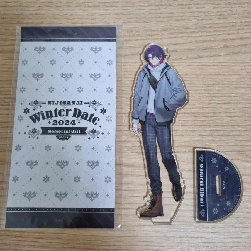 [BUNJANG] Nijisanji Watari Hibari 3rd Anniversary Cheki Photocard + Winter Acrylic Vol.taction Bundle Set / 니지산지 와타라이 히바리 3주년 체키 포카 + 윈터 아크릴 볼택션 볼텍션
