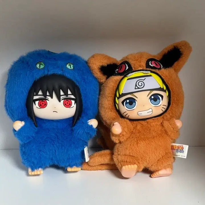 [BUNJANG] Naruto Sasuke Nabubu Plush Keychain Bundle Set / 나루토 사스케 나부부 인형 키링