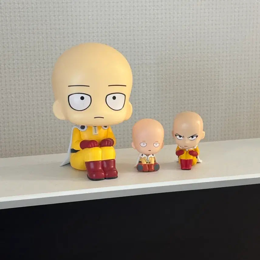 [BUNJANG] One-Punch Man Saitama 3-Figure Set / 일괄) 원펀맨 사이타마 피규어 3종 세트