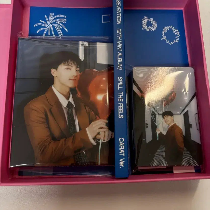 [BUNJANG] Spill the feels Dino Carat Version Photocard (Sealed) / Spill the feels 디노 캐럿반 팔아요 (미개봉)