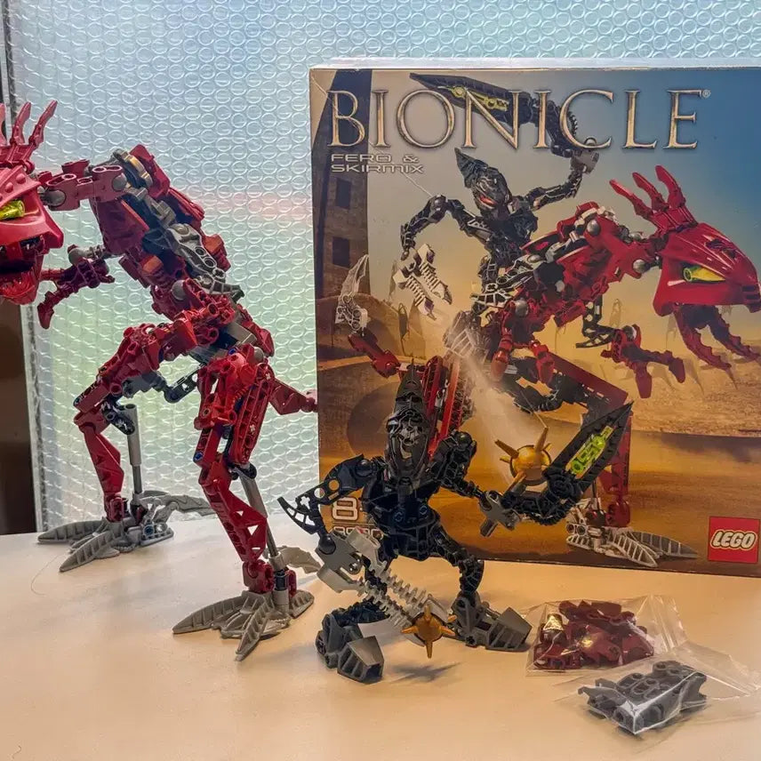 [BUNJANG] LEGO Bionicle Piraka Custom MOC - Ferra &amp; Skirmix / 레고 바이오니클 페로 &amp; 스커믹스 커스텀