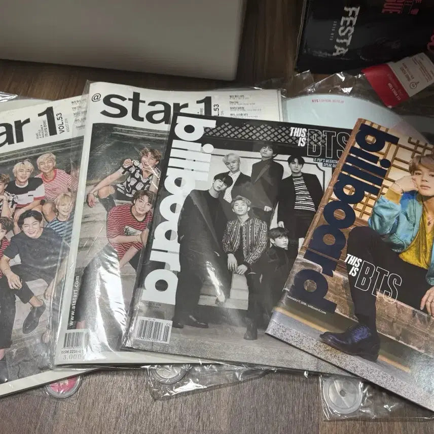 [BUNJANG] BTS Magazine Bundle Set / 방탄 bts 빌보드 타임즈 싱글즈 디아이콘 일본 잡지 등 일괄 판매