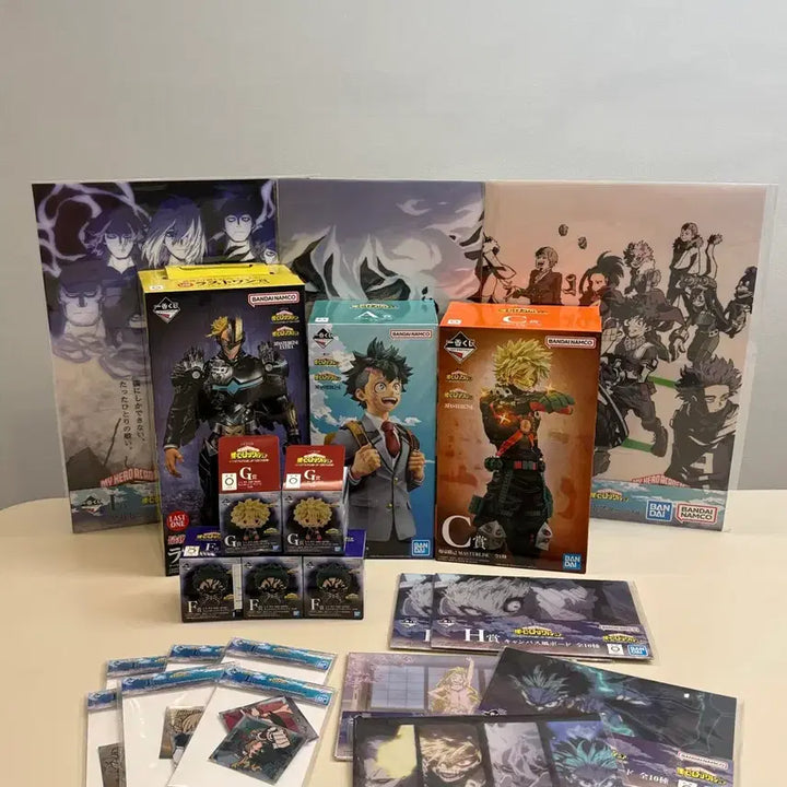 [BUNJANG] My Hero Academia Ichiban Kuji Last One, A, C Prize &amp; Chokonokko Bundle Set / 나히아 쿠지 라스트원상 A상 C상 초코노코 하위상 일괄