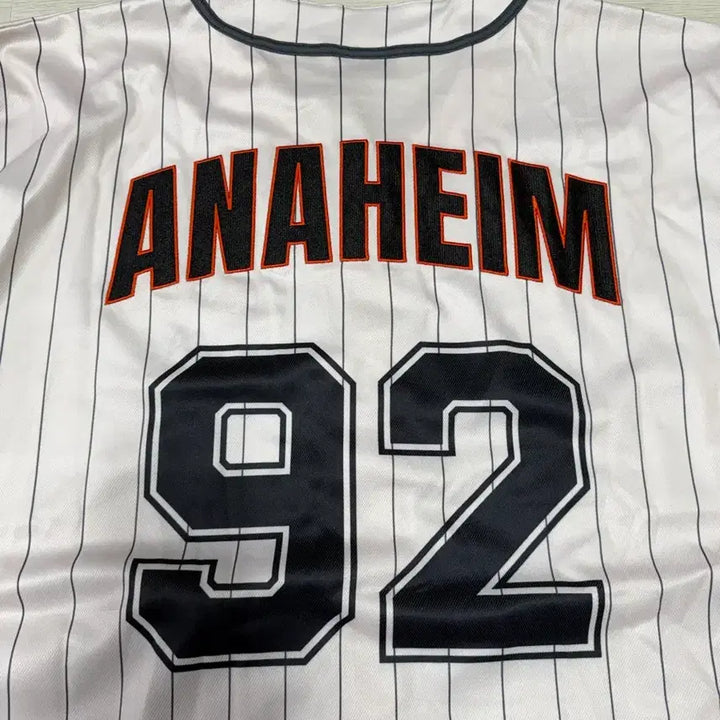[BUNJANG] BTS Jin Anaheim Baseball Jersey / BTS 진 ANAHEIM 야구 져지