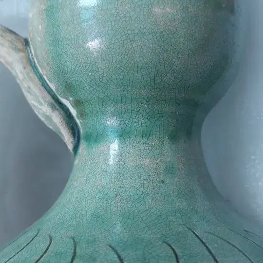 [BUNJANG] Song Dynasty Jun Ware Rabbit Motif Ewer / 송 자주요 박지 토끼문 주자