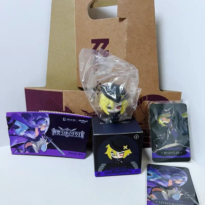 [BUNJANG] Zenless Zone Zero The Venti Collaboration Hugo Figure Set / 젠레스 존 제로 더벤티 콜라보 휴고 피규어 세트