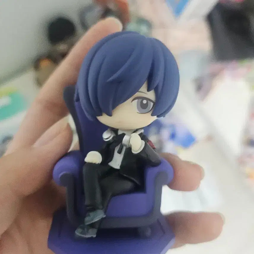 [BUNJANG] Persona 3 Protagonist Yukimikoto Kyuset Figure / 급전) 유키마코토 큐셋 피규어
