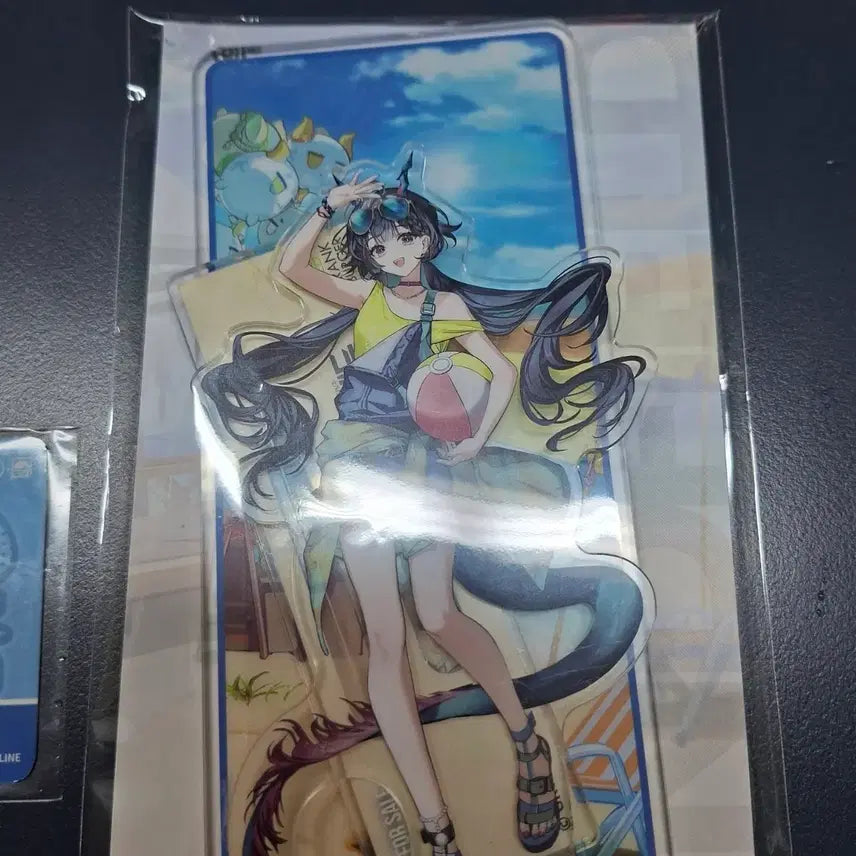 [BUNJANG] Arknights Endfield Frank Burger Collaboration Jin Chenyu Acrylic Stand &amp; Photocard Set / 명일방주 엔드필드 프랭크버거 콜라보 진천우 아크릴 스탠드 포토카드 게임쿠폰 포카 엔필 AKE