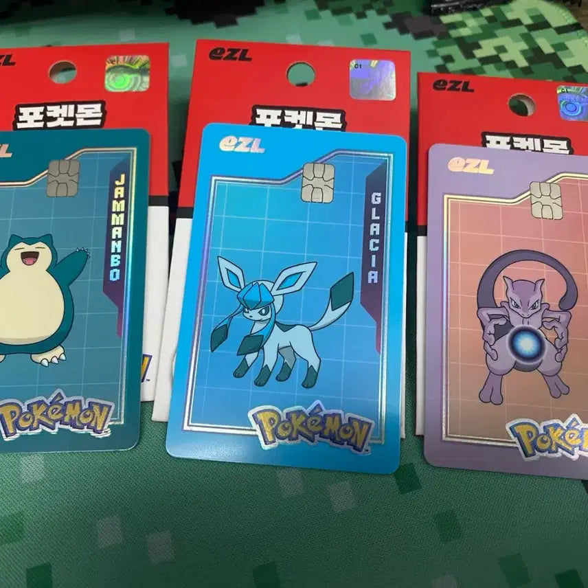[BUNJANG] Pokemon Easel Transit Card Bundle Set / 포켓몬 이즐 교통카드 3장 일괄 팝니다!