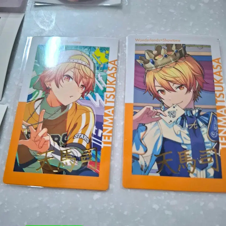 [BUNJANG] Project Sekai Tenma Tsukasa Ippika Card Rare New Year Can Badge Novel Art Pashacollection Bundle Set / 프세카 텐마 츠카사 이픽카드 레어 신년 캔뱃지 노블아트 파샤 일괄 판매 양도
