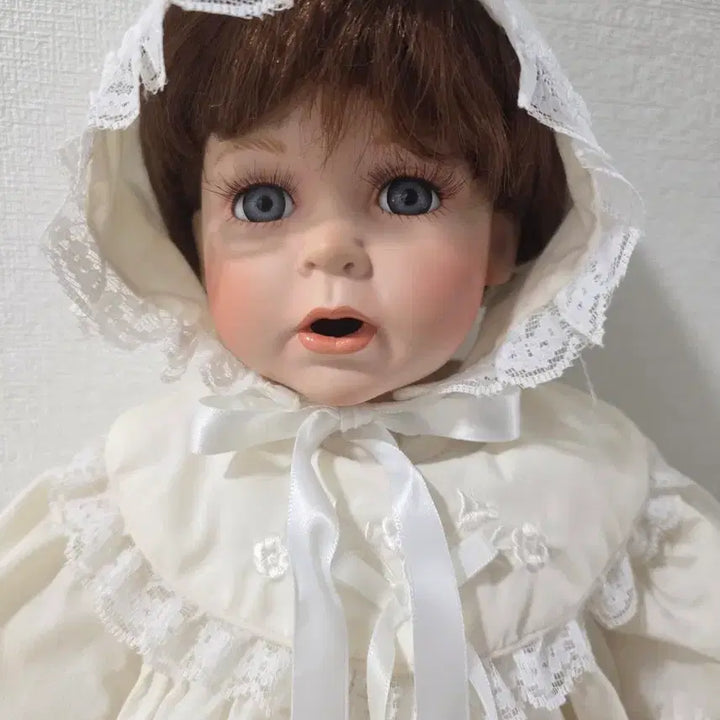 [BUNJANG] Vintage Porcelain Doll Soft Body Artist Doll 53cm / 포린돌 인형