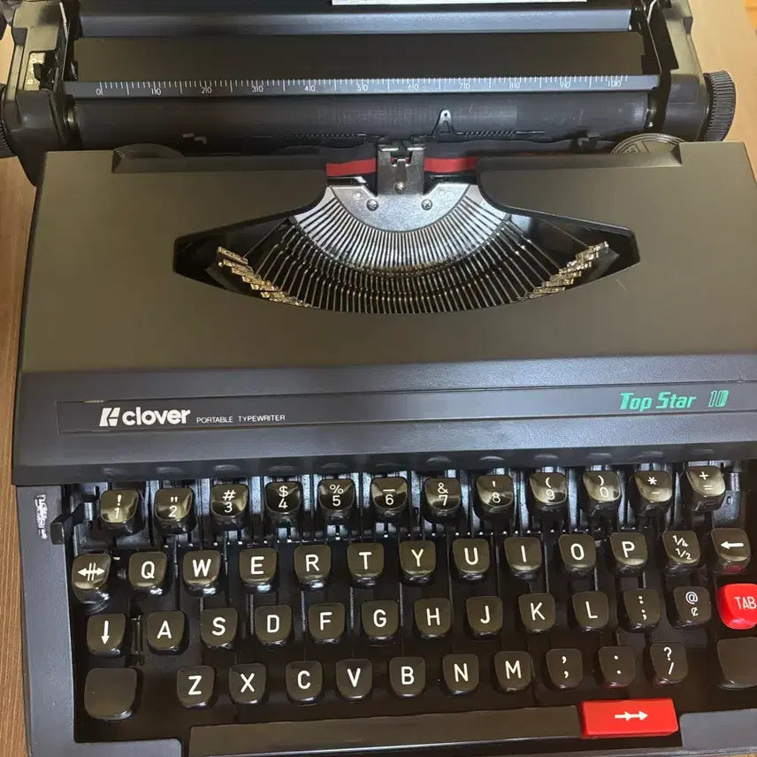 [BUNJANG] Tops Star 10s English Typewriter / 상태좋은 tops star 10s 영어 타자기