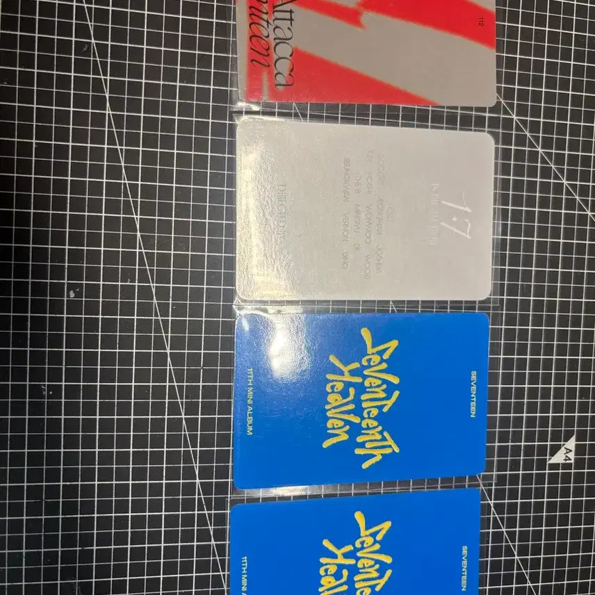 [BUNJANG] SEVENTEEN Wonwoo Photocard Set (4 Types) / 세븐틴 원우 포토카드 4종