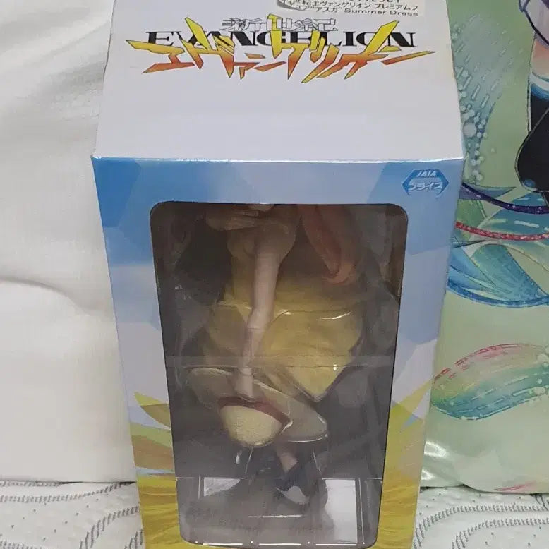 [BUNJANG] Sega Neon Genesis Evangelion Asuka Summer Dress Ver. Authentic Figure / [정품] 세가 신세기 에반게리온 프리미엄 아스카 서머드레스 Ver.