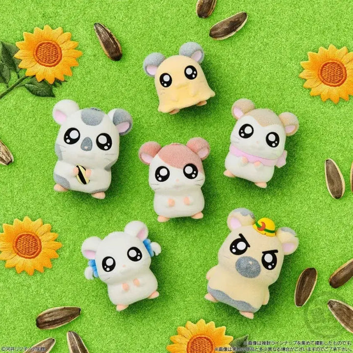 [BUNJANG] Bandai Banga Banga Hamtaro Floky Figure 6-Piece Full Set / [덤맛집] 반다이 방가방가 햄토리 플로키 피규어 6종 풀세트