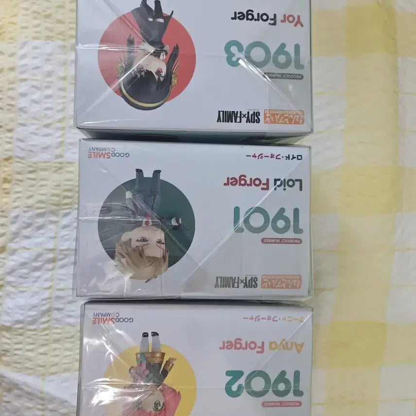[BUNJANG] Spy x Family Nendoroid Anya, Loid, Yor 3-Figure Bundle Set (Sealed) / 스파이패밀리 넨도로이드 spyfamily 아냐 로이드 요르 넨도로이드 3종 일괄 미개봉 칼박상태