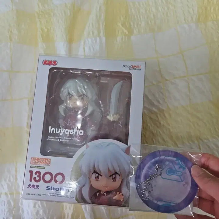 [BUNJANG] Inuyasha Nendoroid with Comics Art Exclusive Keychain (Sealed, Mint Condition) / 이누야샤 넨도로이드 코믹스아트 특전 키링 포함 미개봉 칼박 새상품
