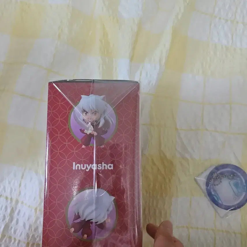 [BUNJANG] Inuyasha Nendoroid with Comics Art Exclusive Keychain (Sealed, Mint Condition) / 이누야샤 넨도로이드 코믹스아트 특전 키링 포함 미개봉 칼박 새상품