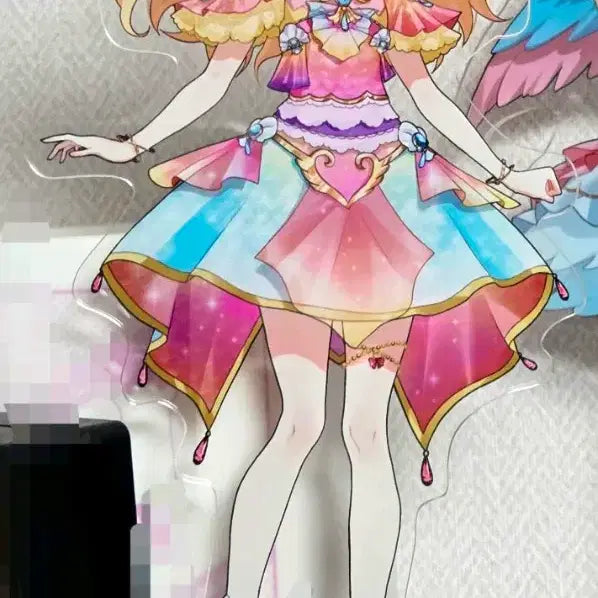 [BUNJANG] Ichigo Hoshimiya &amp; Risa Kusaka Mermaid Acrylic Stand / [판매] 아이카츠 아이엠스타 비공굿 비공식 아크릴 스탠드 이치고 라임 머메이드 피스케스
