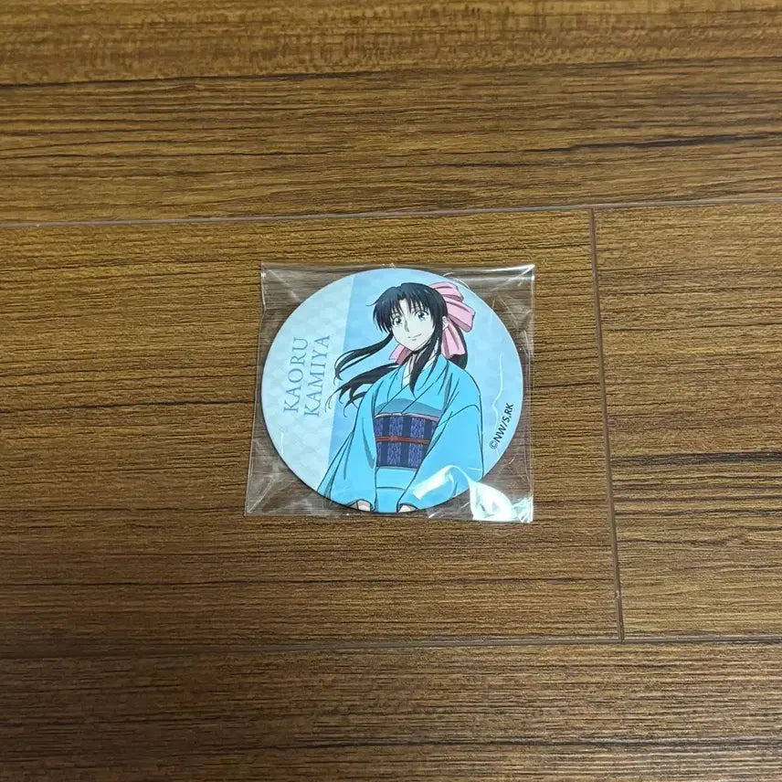 [BUNJANG] Rurouni Kenshin Kaoru Kamiya Can Badge / 바람의 검심 카미야 카오루 캔뱃지 굿즈