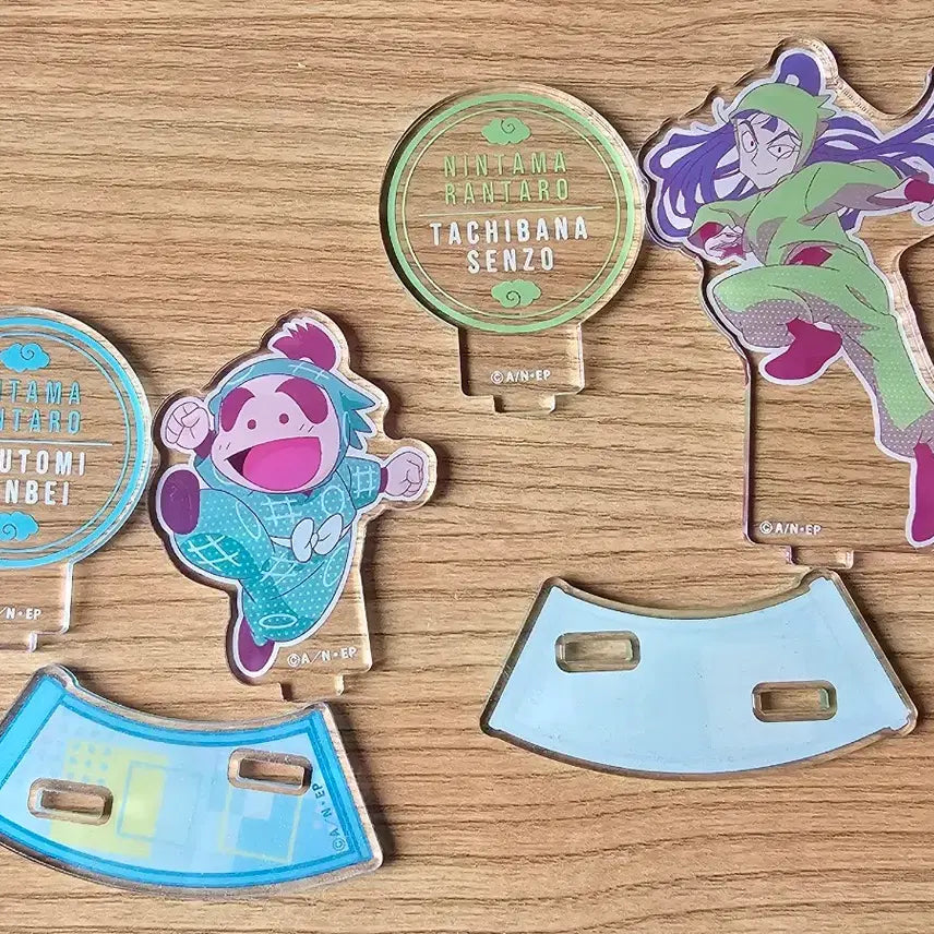 [BUNJANG] Bandai Nintama Rantaro Acrylic Standee Bundle Set (Sensho, Shinbei) / 반다이 닌타마 란타로 아크릴 스텐트 센조 신베 일괄