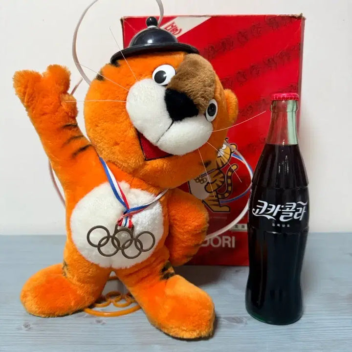 [BUNJANG] Hodori 1988 Olympics Mascot Plush Toy (Joyful) / 88 올림픽 호돌이(죠이풀)