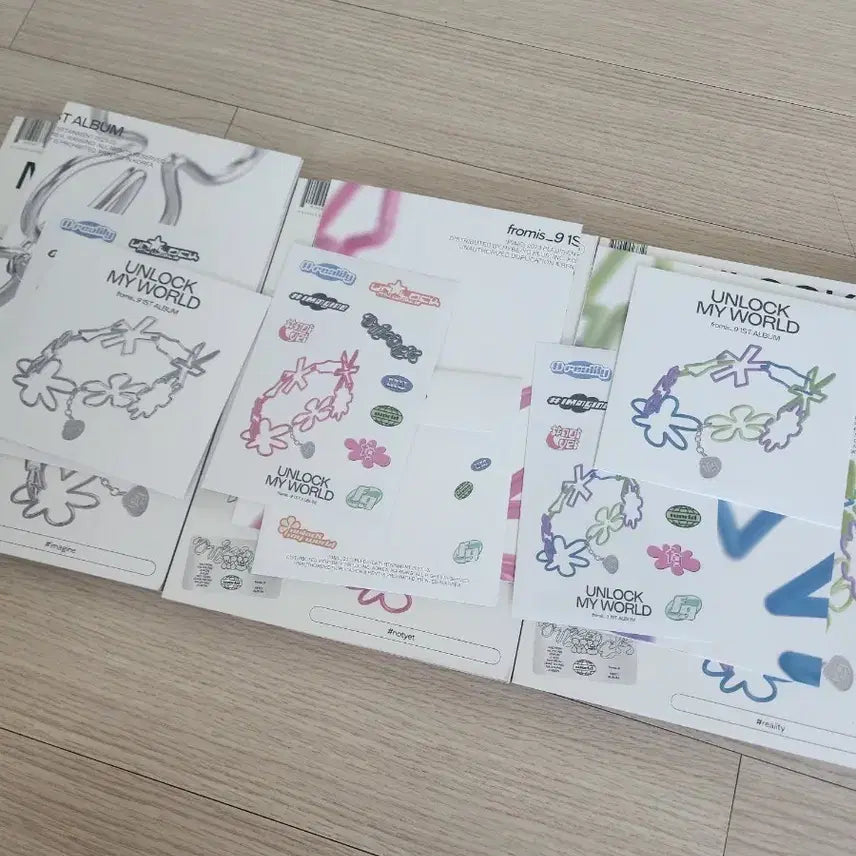 [BUNJANG] fromis_9 Unlock My World Album Bundle Set / 프로미스나인 언락마이월드 앨범 일괄