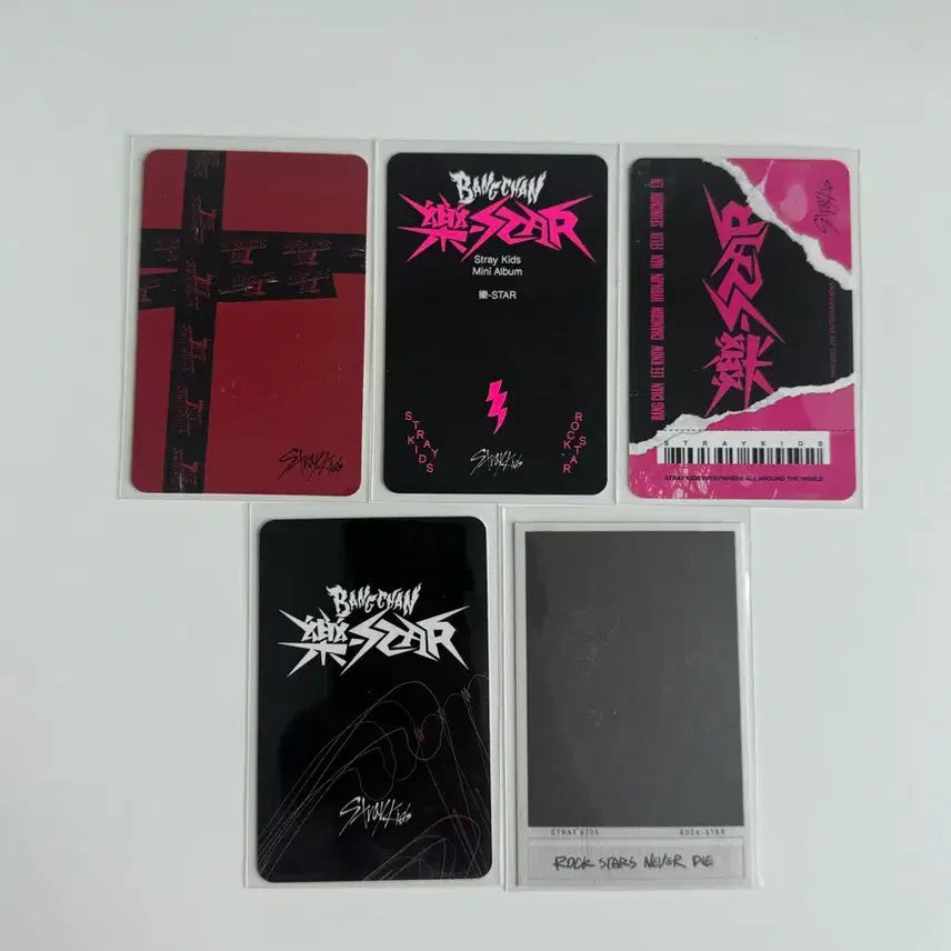 [BUNJANG] Stray Kids Bang Chan, Changbin, Hyunjin, Han, Felix Fan Meeting Photocard Set / 스트레이키즈 방판 포카