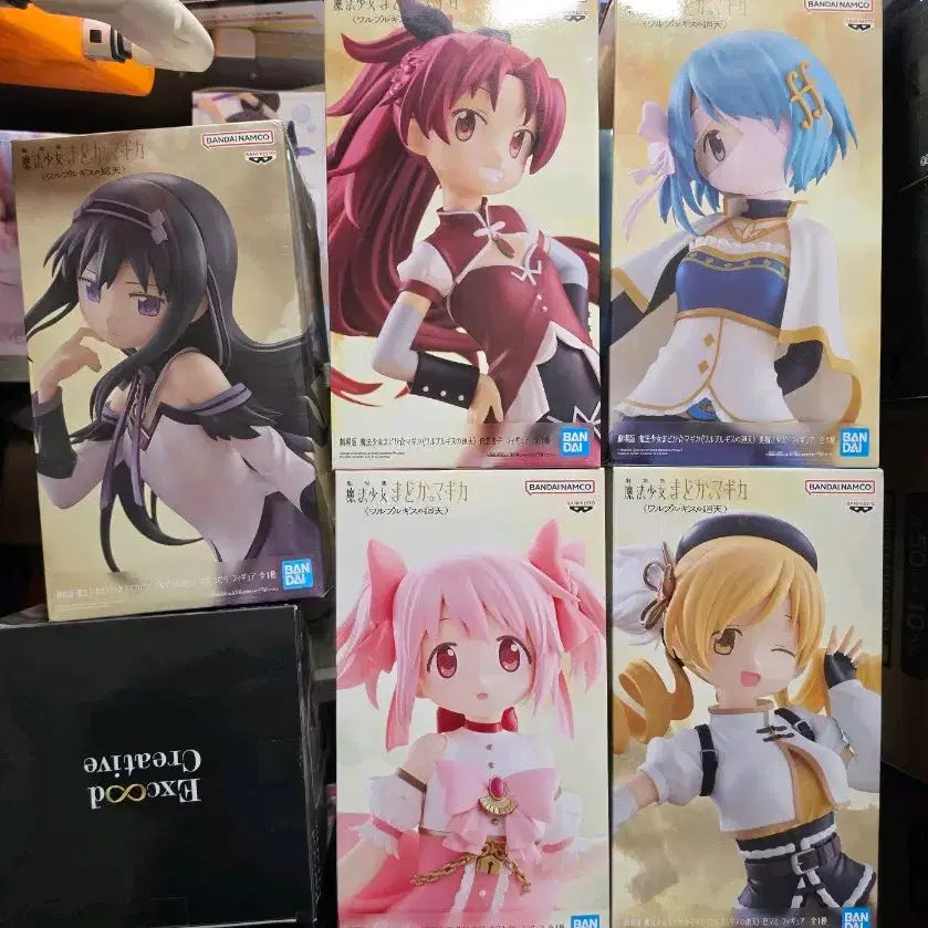 [BUNJANG] Puella Magi Madoka Magica: Rebellion Story Figure 5-Piece Set (Unsealed) / 마마마 극장판 발푸르기스의 회천 피규어 미개봉 5종 세트