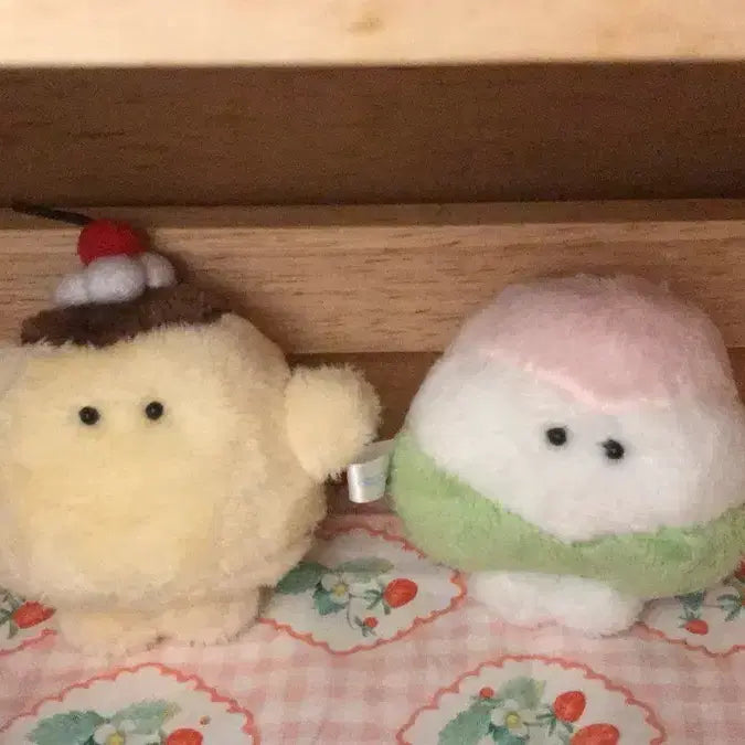 [BUNJANG] Sanrio Hello Kitty Japanese Classic Style Pudding Mochi Plush Set / 레어! (세트)일본 고전풍 푸딩 모찌 복실복슬 인형 키티