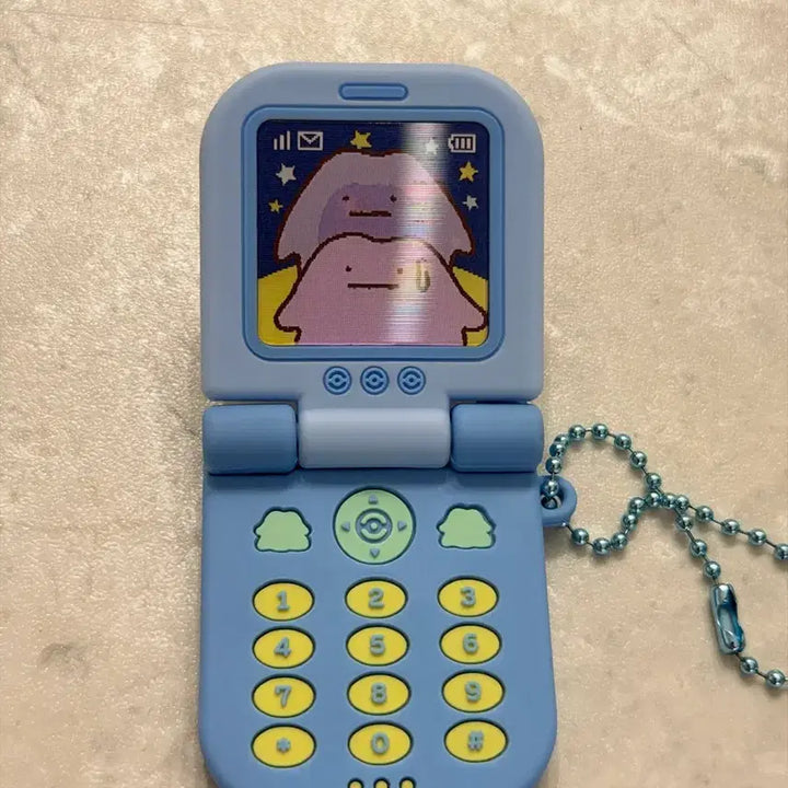 [BUNJANG] Ditto Cell Phone Gacha Figure / 메타몽 핸드폰 가챠