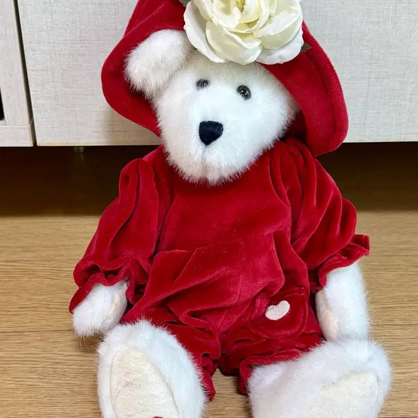 [BUNJANG] Large Velvet Boy Bear Vintage Doll / 대형 벨벳 보이즈베어 빈티지인형 빈티지베어