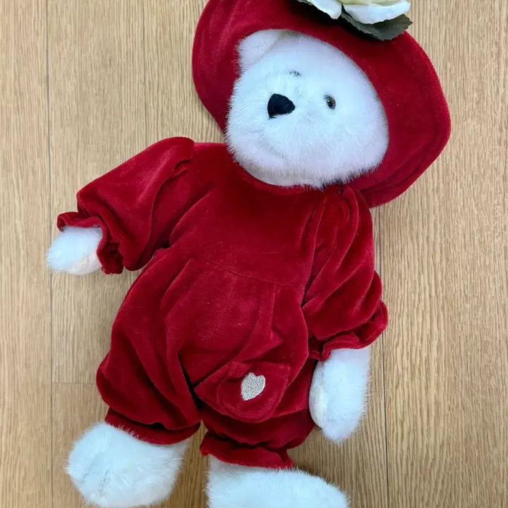 [BUNJANG] Large Velvet Boy Bear Vintage Doll / 대형 벨벳 보이즈베어 빈티지인형 빈티지베어