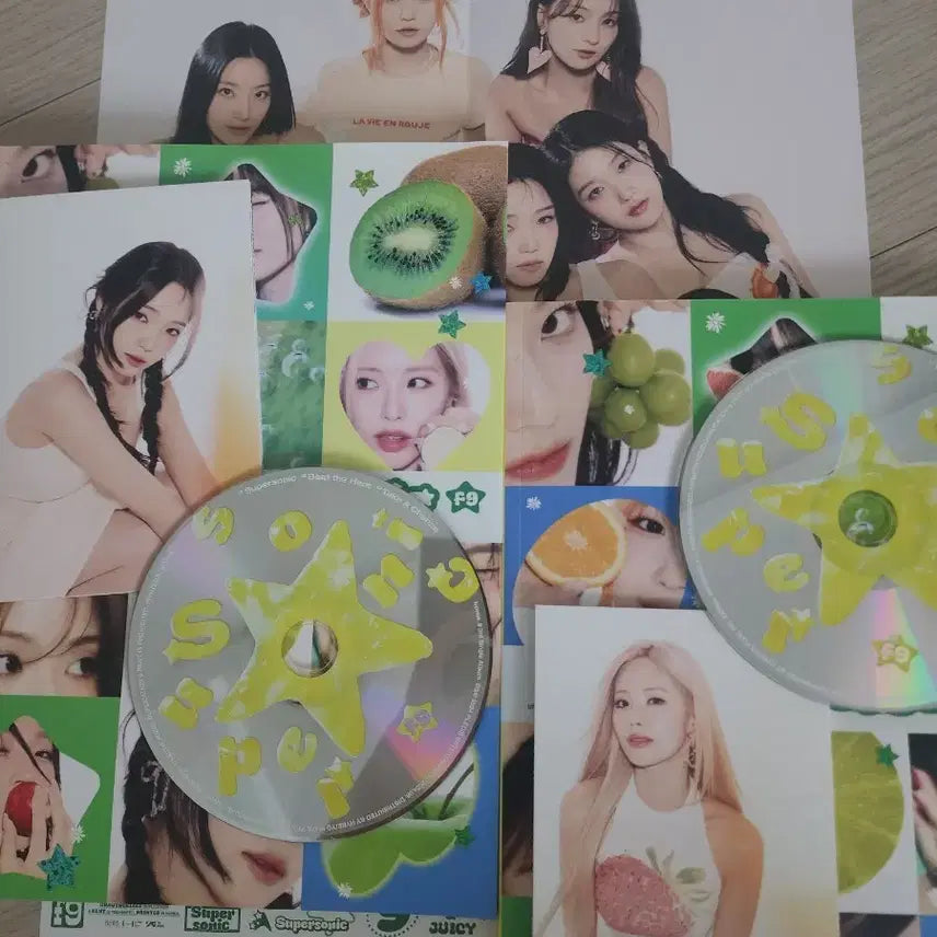 [BUNJANG] fromis_9 SUPERSONIC Juicy <BR> Bundle Set / 프로미스나인 슈퍼소닉 쥬시 히트 앨범 일괄