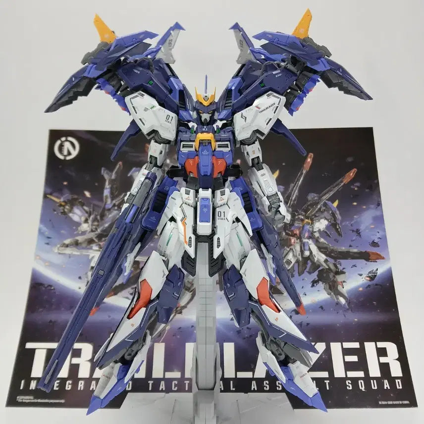 [BUNJANG] Infinite Dimension Trailblazer 1/100 Scale Model Kit - Assembled / 인피니트디멘션 트레일 블레이저 무한신성 1/100 프라모델 조립완성품
