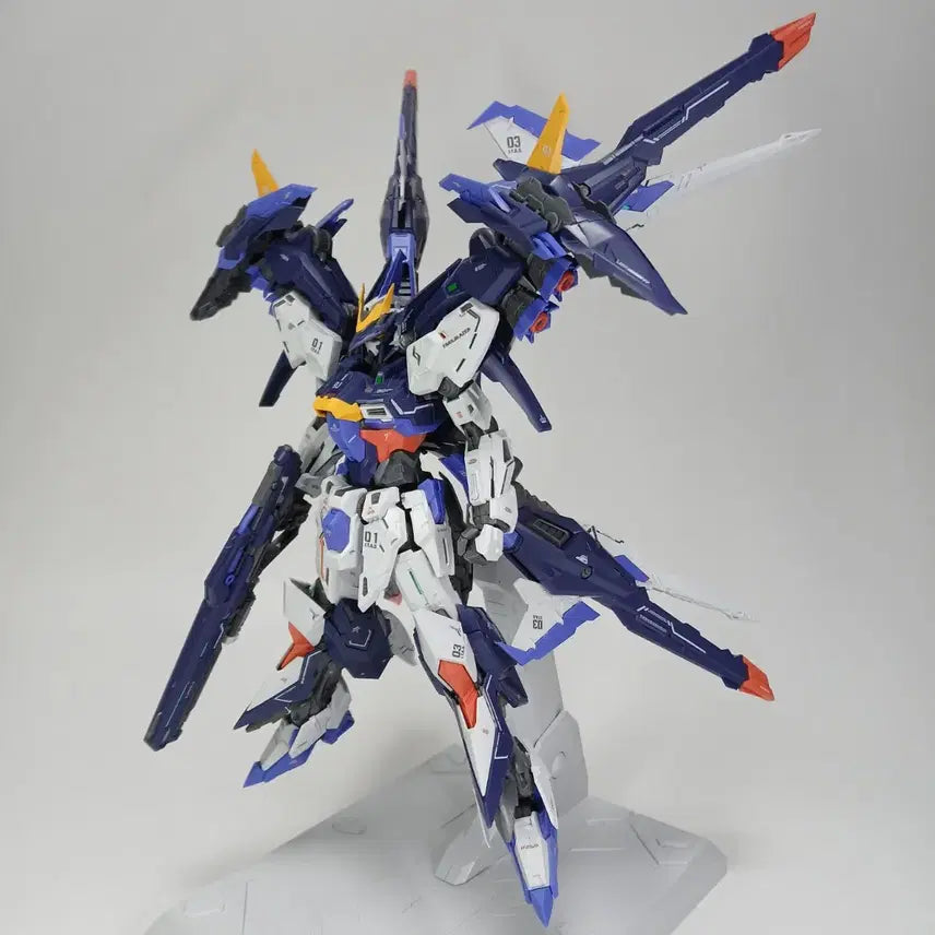 [BUNJANG] Infinite Dimension Trailblazer 1/100 Scale Model Kit - Assembled / 인피니트디멘션 트레일 블레이저 무한신성 1/100 프라모델 조립완성품