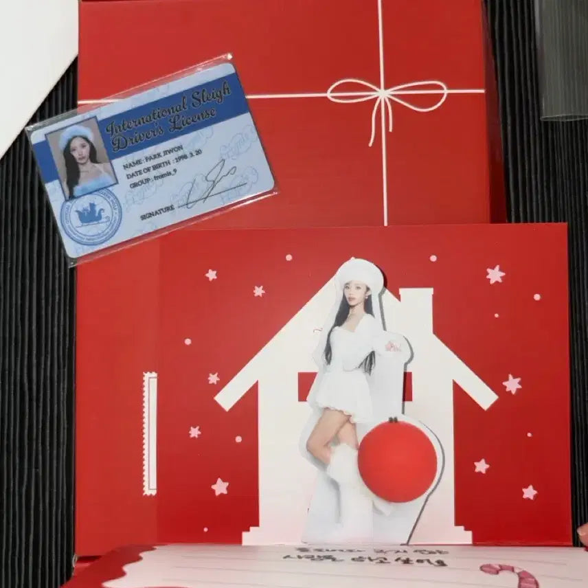 [BUNJANG] fromis_9 Hayan Grieum Kit Park Jiwon Set Photocard Split Set / 프로미스나인 하얀그리움 키트 박지원 세트 판매 포카 분철 공방