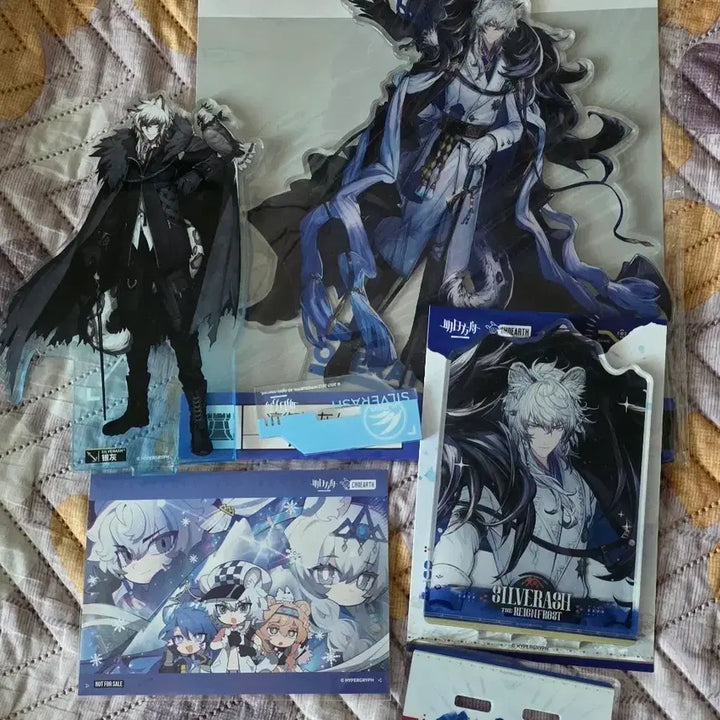 [BUNJANG] Arknights SilverAsh Acrylic Stands Bundle / 명일방주 실버애쉬 굿즈 판매