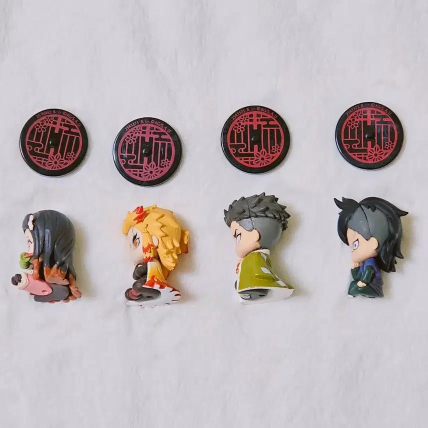[BUNJANG] Demon Slayer: Kimetsu no Yaiba Swale Sete Genya, Gyomei, Rengoku Gacha Figures / 귀멸의 칼날 스와라세타이 겐야, 교메이, 렌고쿠 가챠 피규어