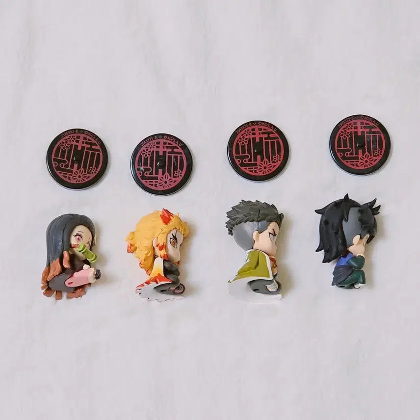 [BUNJANG] Demon Slayer: Kimetsu no Yaiba Swale Sete Genya, Gyomei, Rengoku Gacha Figures / 귀멸의 칼날 스와라세타이 겐야, 교메이, 렌고쿠 가챠 피규어