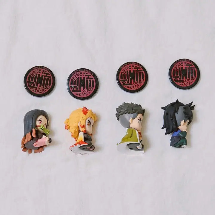 [BUNJANG] Demon Slayer: Kimetsu no Yaiba Swale Sete Genya, Gyomei, Rengoku Gacha Figures / 귀멸의 칼날 스와라세타이 겐야, 교메이, 렌고쿠 가챠 피규어