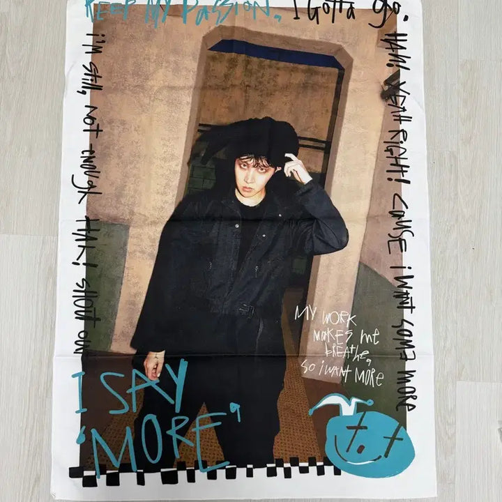 [BUNJANG] BTS J-Hope Large Fabric Poster / BTS 제이홉 대형 패브릭 포스터