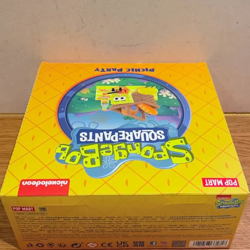[BUNJANG] Pop Mart SpongeBob Picnic Party Figure / 팝마트 스폰지밥