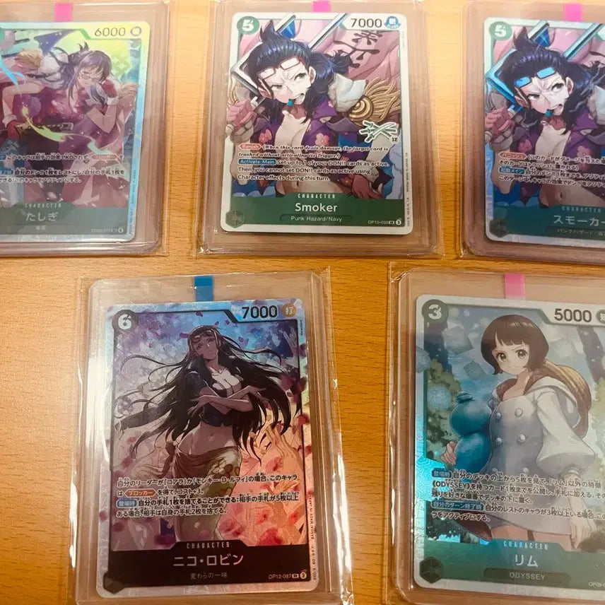 [BUNJANG] One Piece Japanese Female Character SR Card Bundle / (원피스카드)일판 원피스 여캐 타시기 SR 등 일괄 판매